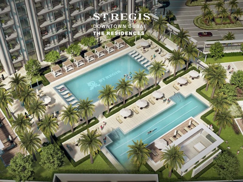 Luxuriöses 4-Zimmer-Apartment mit atemberaubendem Blick auf den Burj Khalifa