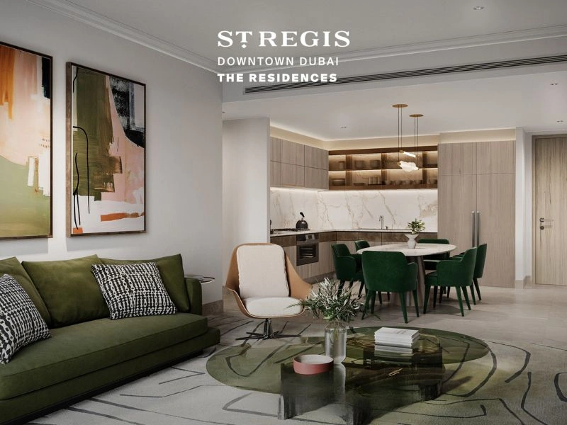 Luxuriöses 4-Zimmer-Apartment mit atemberaubendem Blick auf den Burj Khalifa