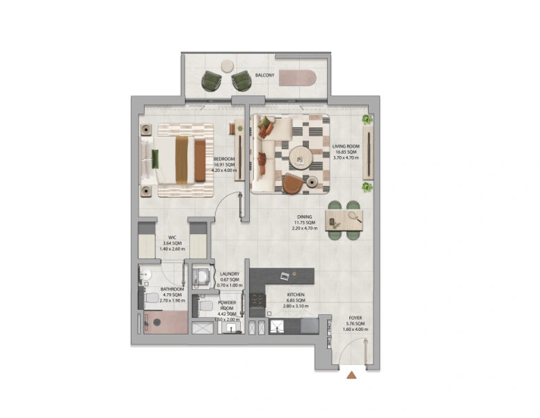 Gemütliche 1-Zimmer-Wohnung in fantastischer Gemeinschaft mit allen Annehmlichkeiten