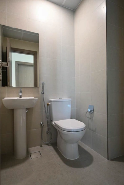 Luxuriöses 3-Zimmer-Apartment mit traumhaftem Blick auf die Lagune & die Skyline von Burj Khalifa