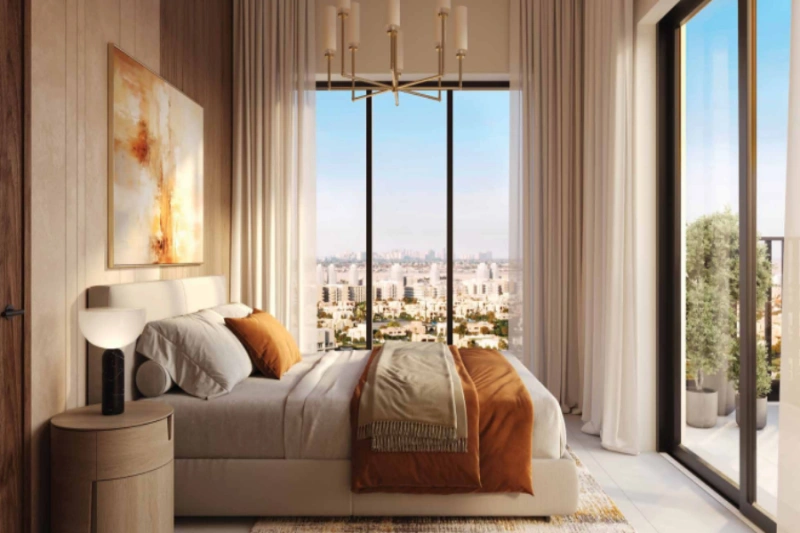 Stilvolles Ein-Zimmer-Apartment mit modernem Design