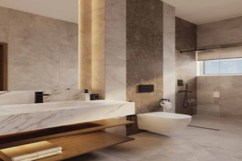 Stilvolles Ein-Zimmer-Apartment mit modernem Design