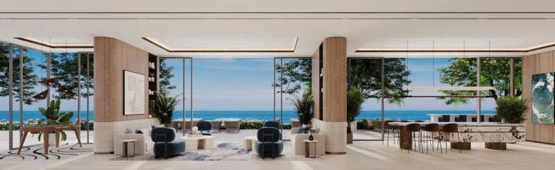 Lichtdurchflutetes Strandhaus mit 3 Schlafzimmern, Meerblick und Arbeitszimmer