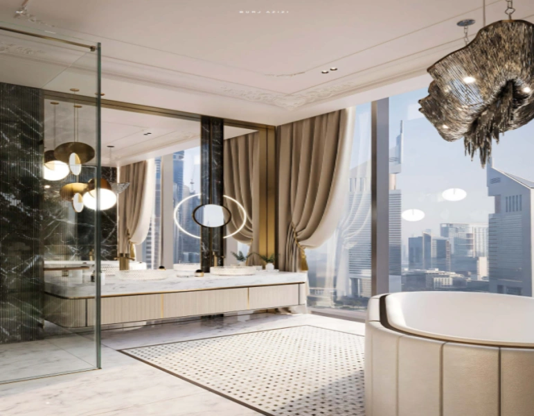 Luxuriöses Penthouse mit vier Schlafzimmern und modernem Design