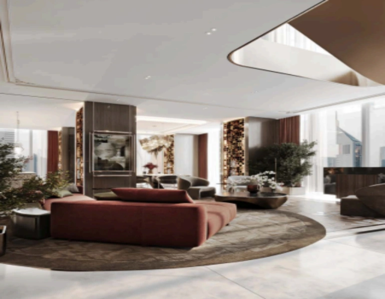 Luxuriöses Penthouse mit vier Schlafzimmern und modernem Design