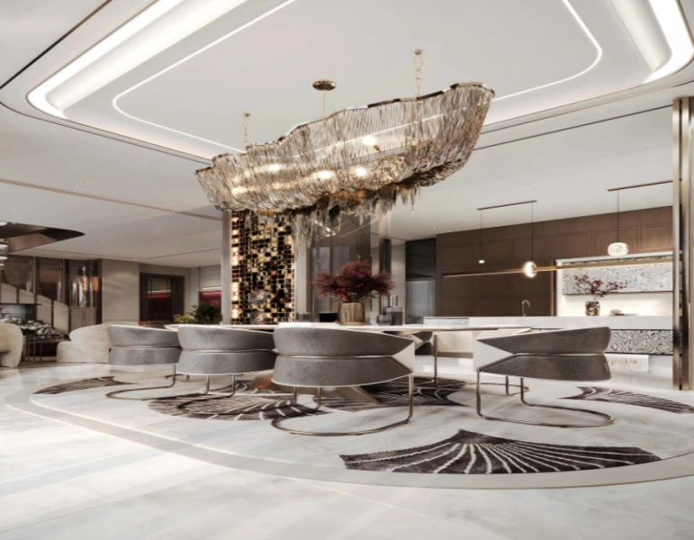 Luxuriöses Penthouse mit vier Schlafzimmern und modernem Design