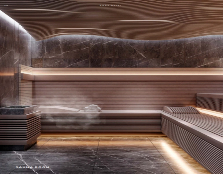 Luxuriöses Penthouse mit vier Schlafzimmern und modernem Design