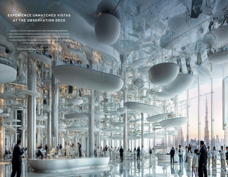 Luxuriöses Penthouse mit vier Schlafzimmern und modernem Design