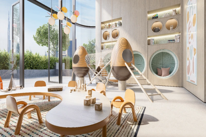 Atemberaubende Ein-Schlafzimmer-Wohnung mit Pool und Panoramablick