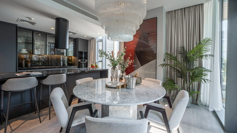 Exklusive Wohnung mit Parkblick auf der Halbinsel - 3 Schlafzimmer Luxusresidenz