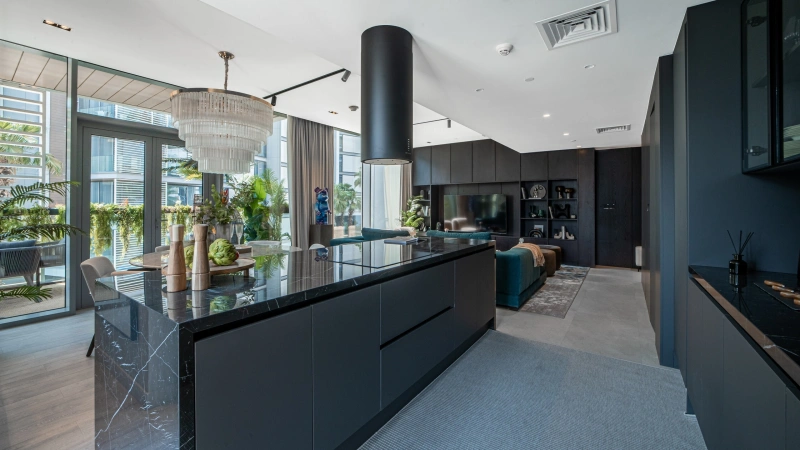 Exklusive Wohnung mit Parkblick auf der Halbinsel - 3 Schlafzimmer Luxusresidenz