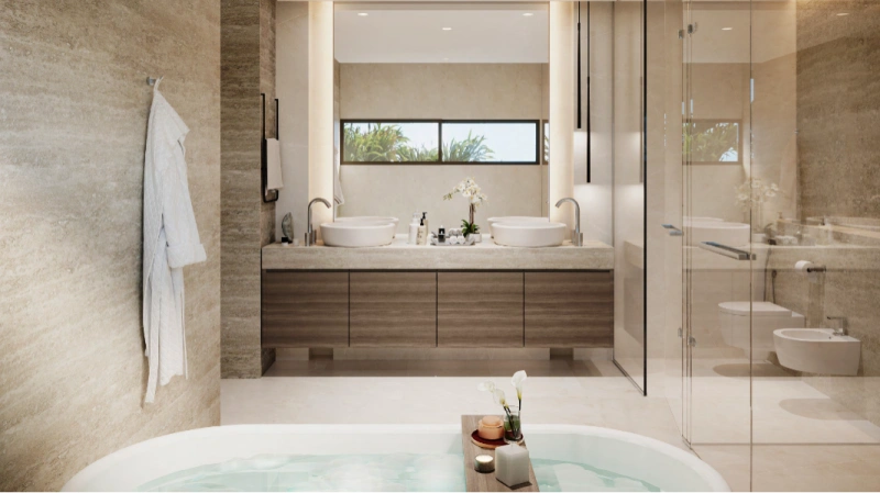 Exklusive 6-Zimmer Luxusvilla mit 3 Etagen und traumhaftem Meerblick im riesigen Hauptschlafzimmer