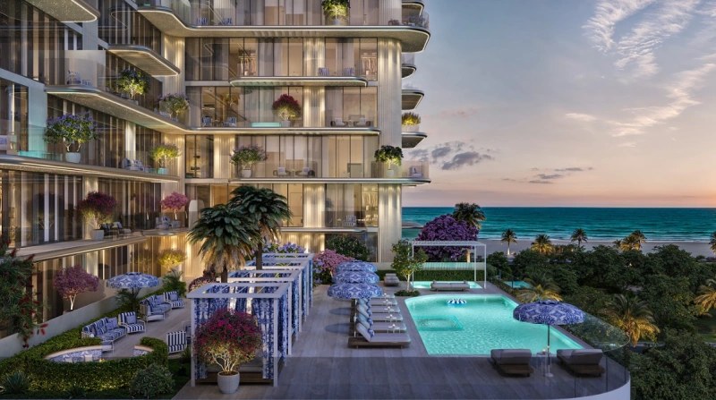 Modernes Apartment mit 2 Schlafzimmern, Balkonpool und privatem Pool!