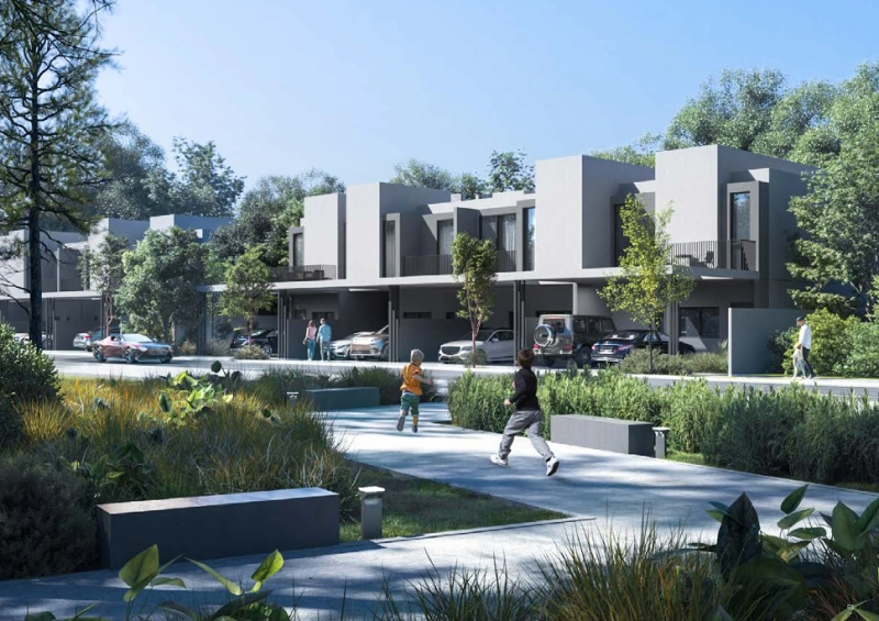 Luxuriöses 3-Zimmer-Stadthaus mit zeitgenössischer arabisch inspirierter Architektur