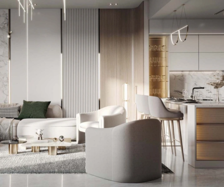 Exklusive 2-Bedroom Wohnung mit privatem Pool & Gemeinschaftsblick im Binghatti Gardenia JVC