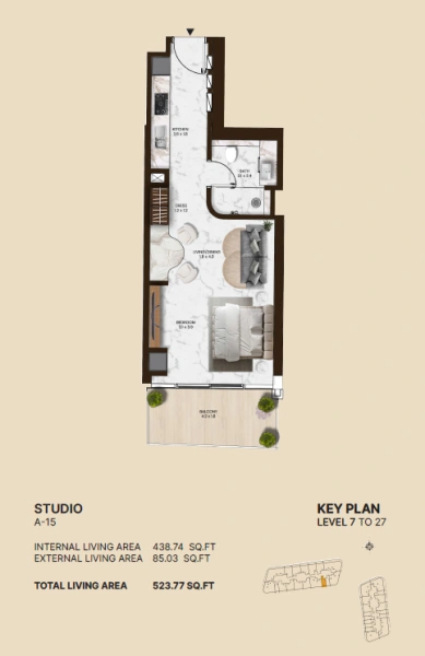 Moderne Studio-Wohnung in erstaunlicher Gemeinschaft!