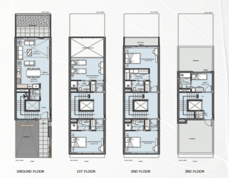 Atemberaubendes Stadthaus mit vier Schlafzimmern und modernem Design