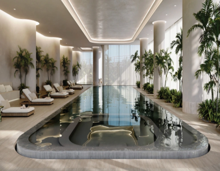 Atemberaubendes Simplex mit vier Schlafzimmern und modernem Design