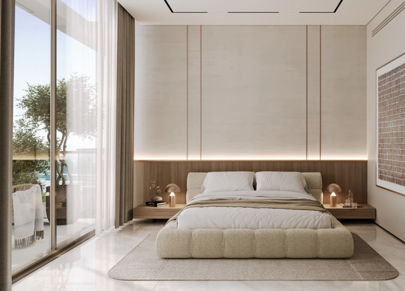 Furnished 2-Zimmer-Wohnung mit Zimmer für das Personal und eigenem Badezimmer