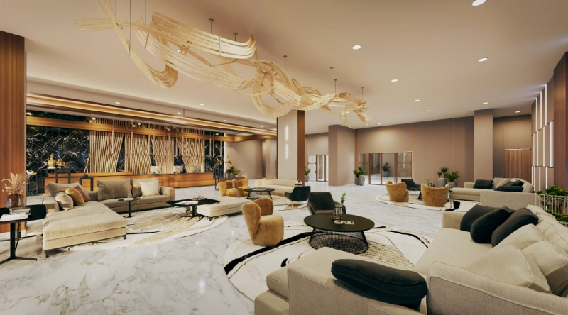 Luxuriöse 1-Zimmer-Wohnung mit Canal View und atemberaubendem Blick auf den Burj Khalifa