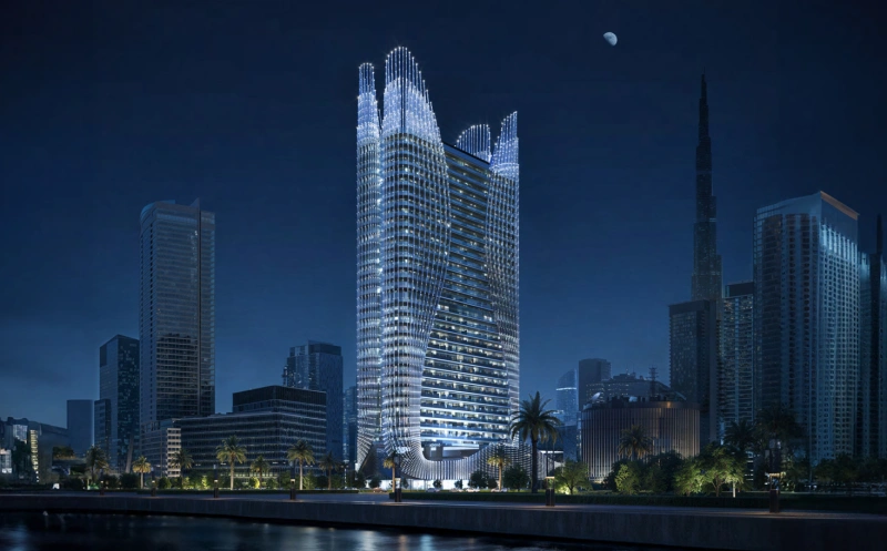 Gemütliches 1-Zimmer-Apartment mit Kanal- und Burj Khalifa-Blick in erstklassiger Lage