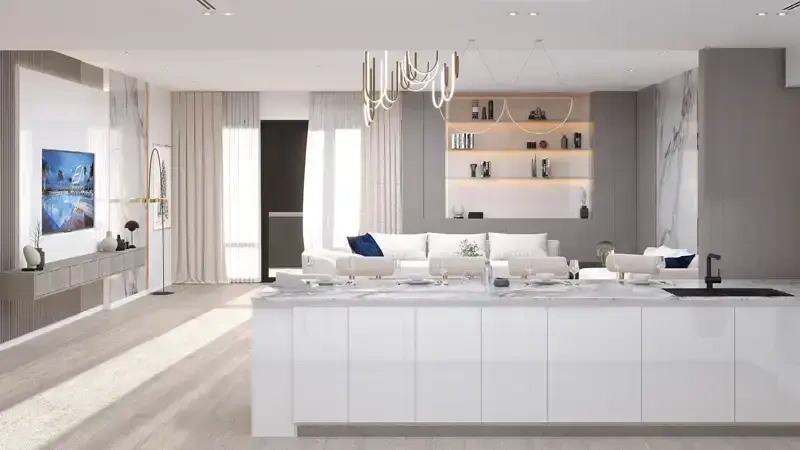 Gemütliches 1-Zimmer-Apartment mit Kanal- und Burj Khalifa-Blick in erstklassiger Lage