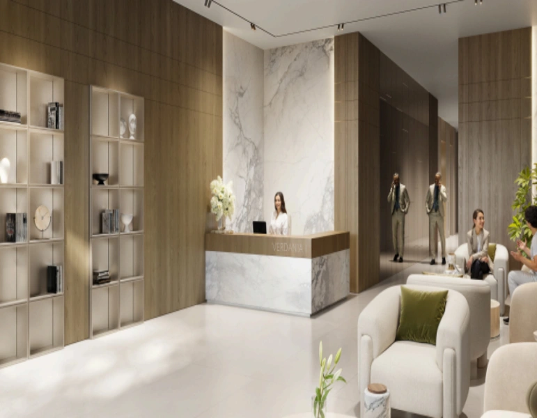 Stilvolle Wohnung mit einem Schlafzimmer und modernem Design