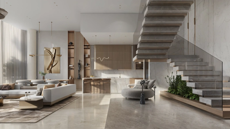 Expansive 4-Zimmer-Luxus-Stadthaus mit riesigen Layout