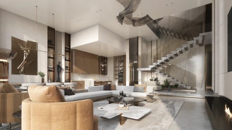 Expansive 4-Zimmer-Luxus-Stadthaus mit riesigen Layout