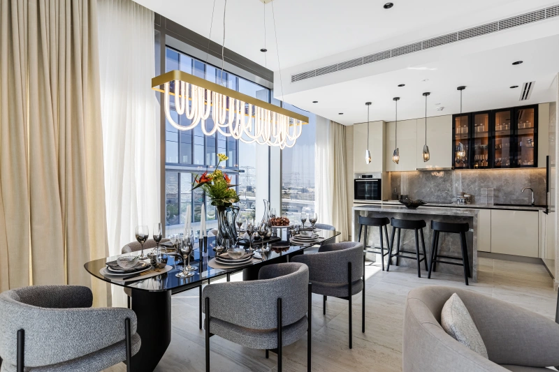 Modernes 3-Zimmer-Haus in Toplage JVC mit Smart Home-Technologie!