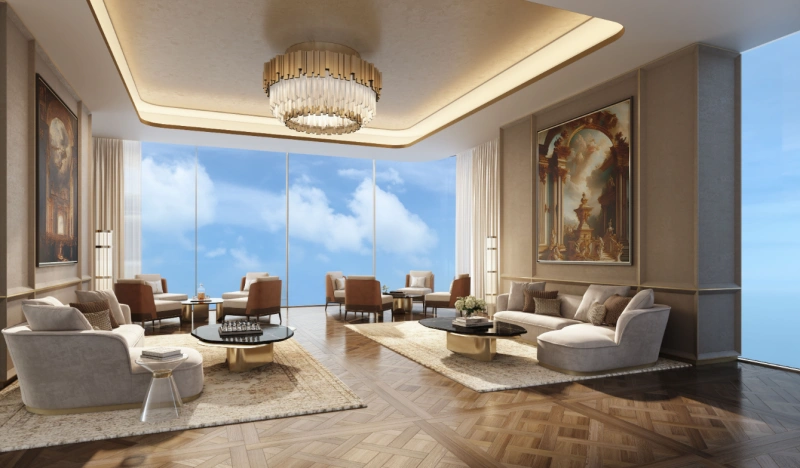 Luxusapartment mit einem Schlafzimmer - Wohnen auf höchstem Niveau. Luxus pur in jeder Ecke!