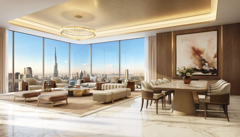 Luxusapartment mit einem Schlafzimmer - Wohnen auf höchstem Niveau. Luxus pur in jeder Ecke!