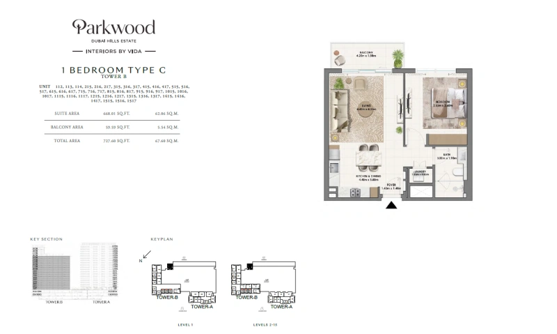 Modernes 1-Zimmer Apartment mit großzügigem Grundriss in Top-Lage!
