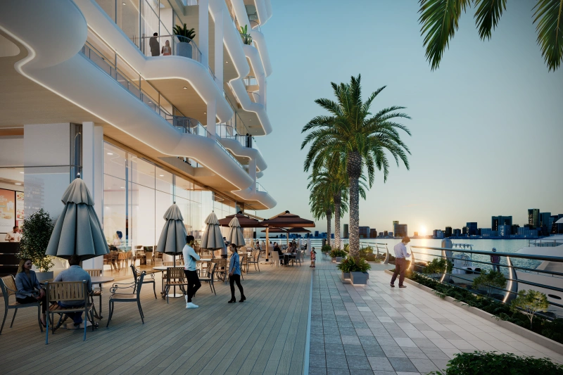 Luxuriöses Penthouse mit drei Schlafzimmern und modernem Design