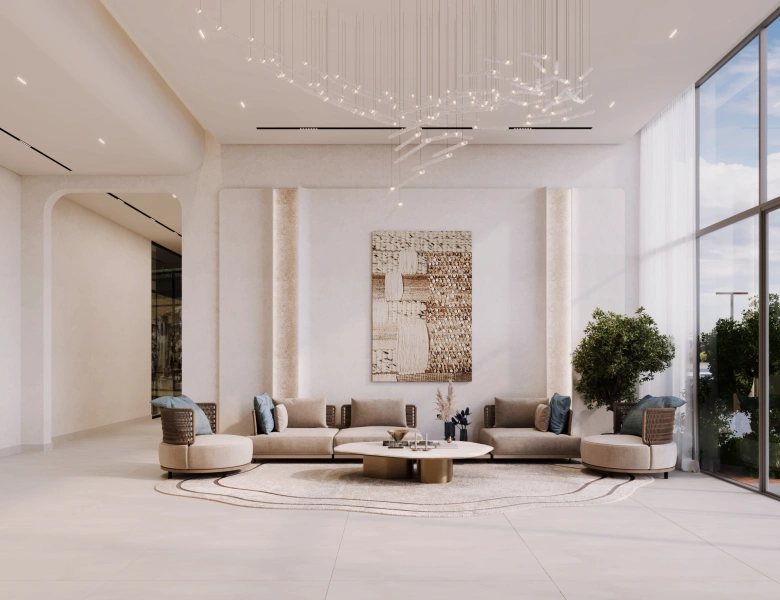 Luxuriöses Penthouse mit drei Schlafzimmern und modernem Design