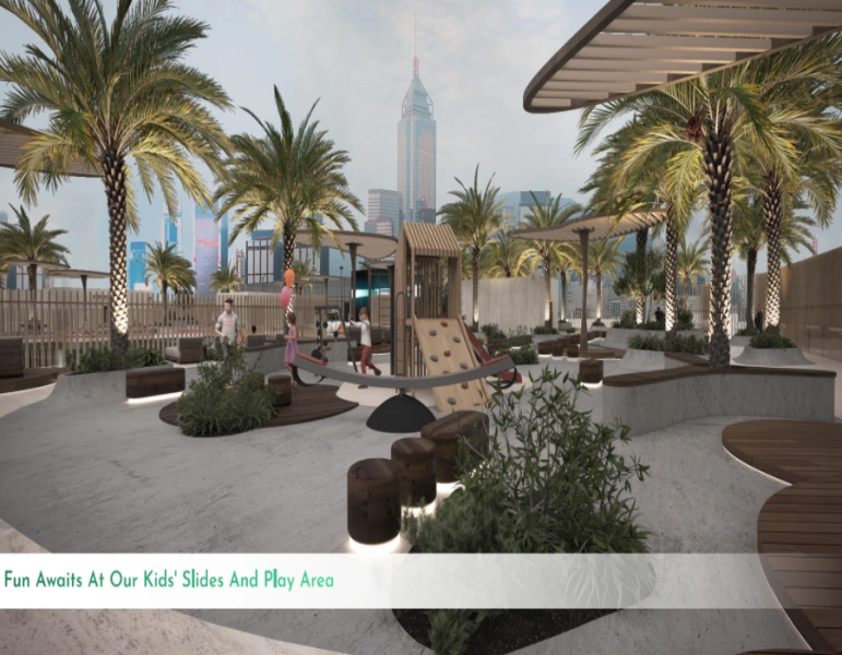 Ein-Schlafzimmer-Apartment mit modernem Design