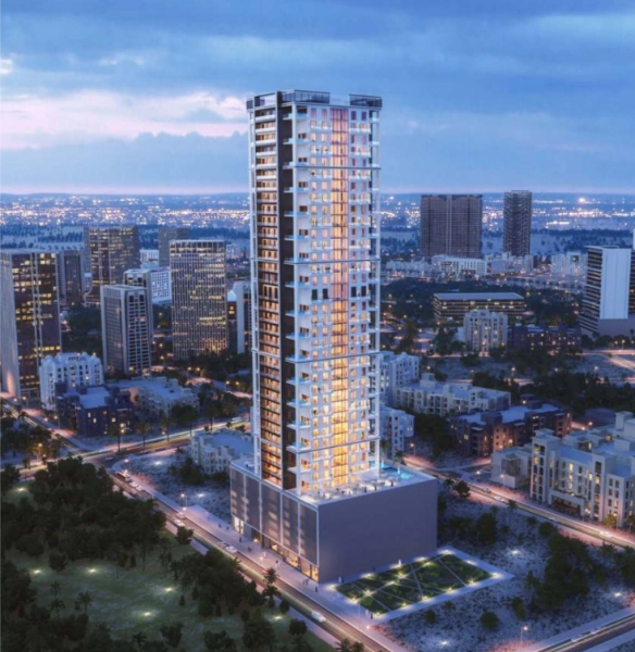 Hochwertiges 1-Zimmer-Apartment im Binghatti Gardenia mit JVC-Community-Blick