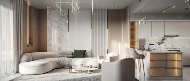 Hochwertiges 1-Zimmer-Apartment im Binghatti Gardenia mit JVC-Community-Blick