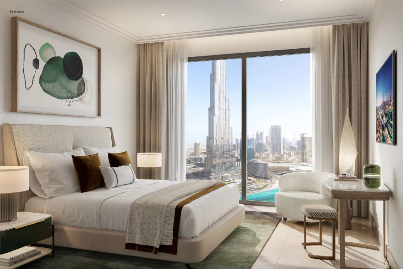 Atemberaubende 4-Zimmer-Ultra-Luxus-Wohnung mit Blick auf den Burj Khalifa