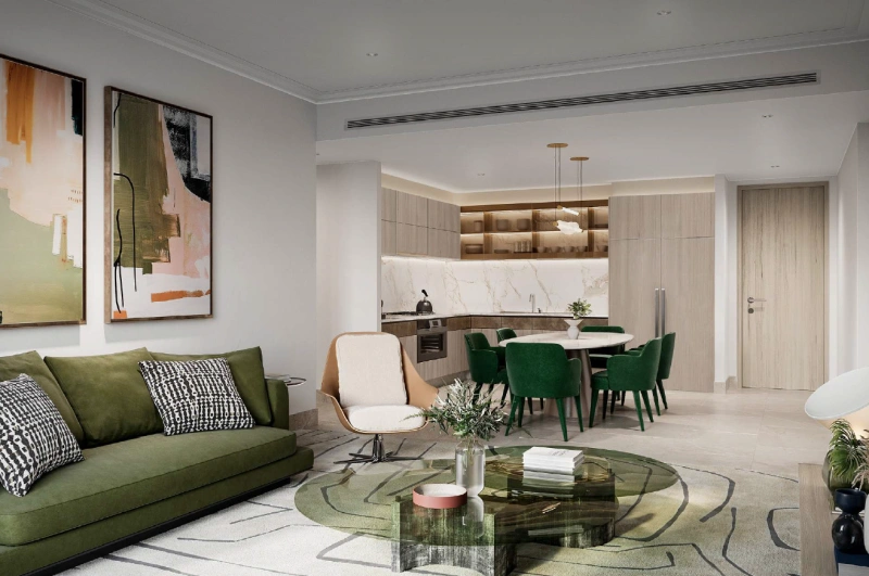 Atemberaubende 4-Zimmer-Ultra-Luxus-Wohnung mit Blick auf den Burj Khalifa