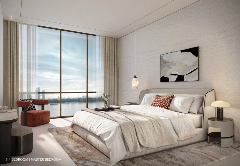 Luxusapartment mit 3 Schlafzimmern, Arbeitszimmer und Dienstmädchenzimmer