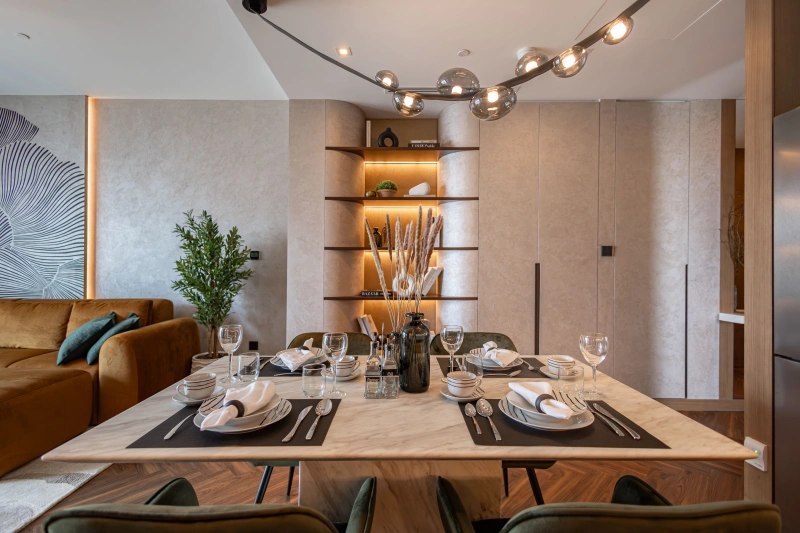 Luxus-Apartment mit Yachthafenblick direkt bei der Marina Mall!