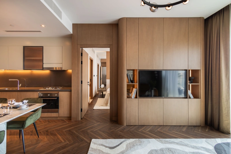 Luxus-Apartment mit Yachthafenblick direkt bei der Marina Mall!