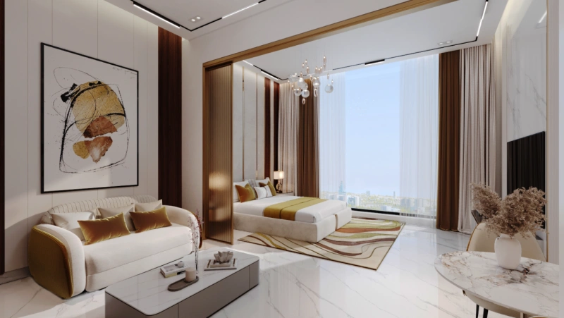 Geräumige 2-Zimmer-Wohnung mit riesigem Layout