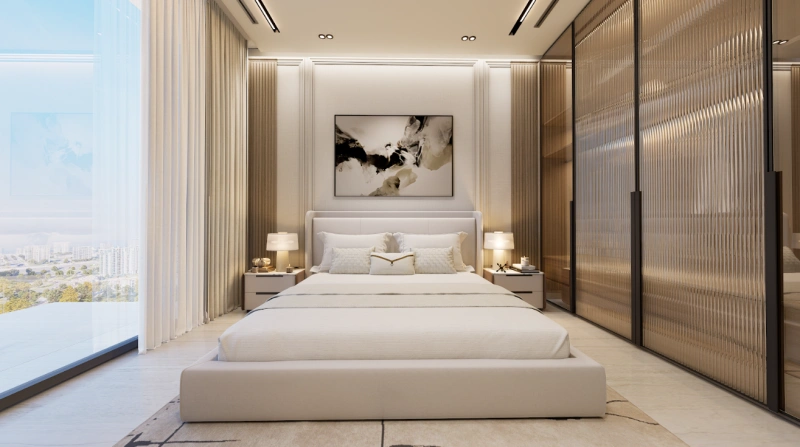 Geräumige 2-Zimmer-Wohnung mit riesigem Layout