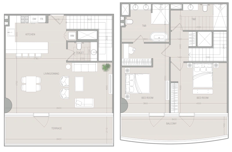 2-Bedroom Apartment in "A1LA RESIDENCE"