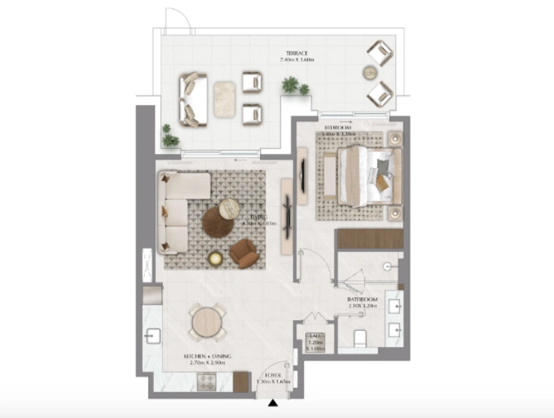 Gemütliche 1-Zimmer-Wohnung in ikonischem Viertel- Zentrumsnah!