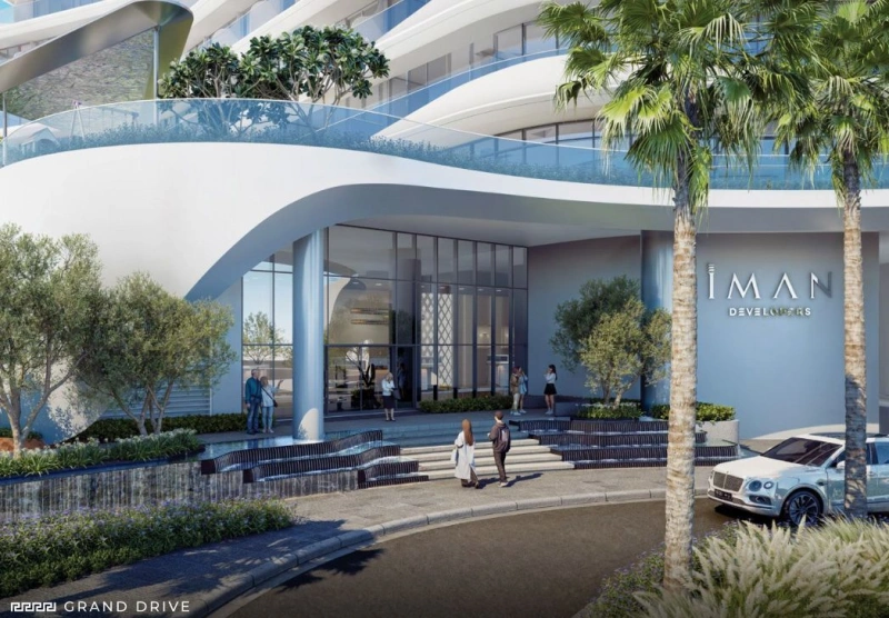 Luxuriöses 1 Schlafzimmer mit Sky Garden und Beach Edge Pool in Toplage!