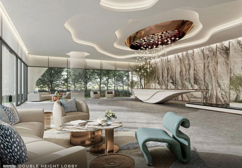 Luxuriöses 1 Schlafzimmer mit Sky Garden und Beach Edge Pool in Toplage!