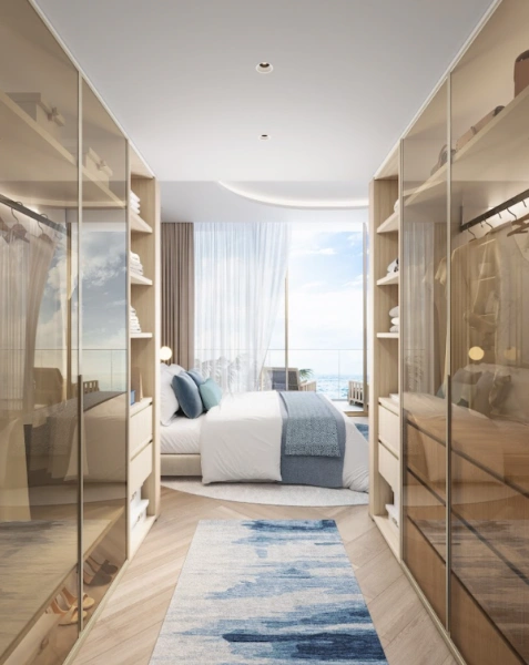 Luxuriöse 2-Zimmer Wohnung mit Ferienanlagen-Stil-Leben.